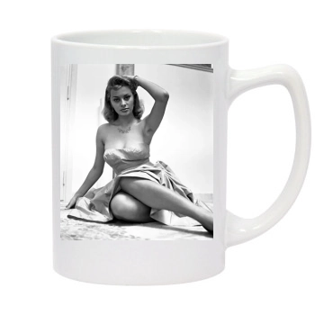 Sophia Loren 14oz White Statesman Mug