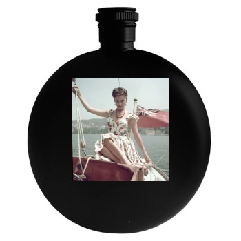 Sophia Loren Round Flask