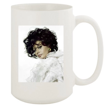 Sophia Loren 15oz White Mug