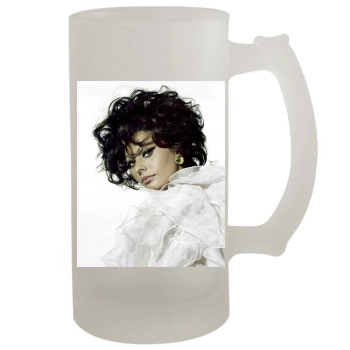 Sophia Loren 16oz Frosted Beer Stein