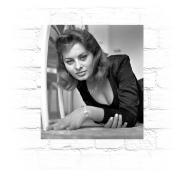 Sophia Loren Metal Wall Art