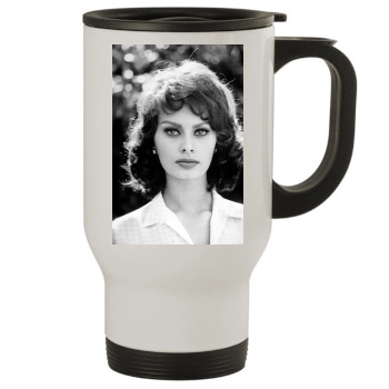 Sophia Loren Stainless Steel Travel Mug