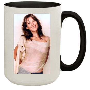 Sophie Marceau 15oz Colored Inner & Handle Mug