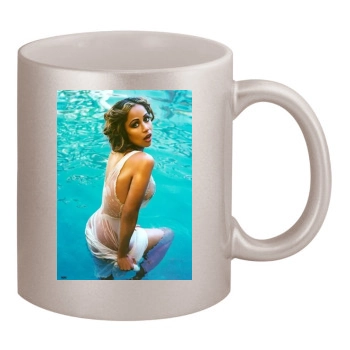 Stacey Dash 11oz Metallic Silver Mug