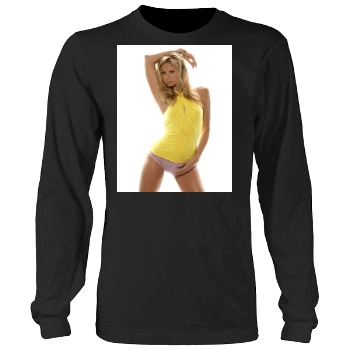 Stacy Keibler Men's Heavy Long Sleeve TShirt