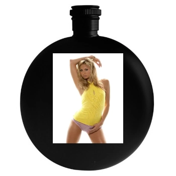 Stacy Keibler Round Flask