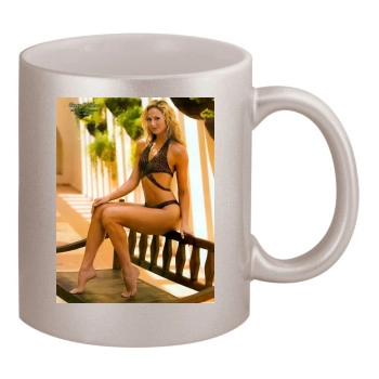 Stacy Keibler 11oz Metallic Silver Mug