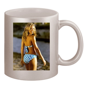 Stacy Keibler 11oz Metallic Silver Mug