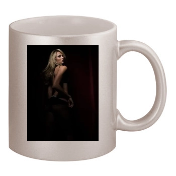 Stacy Keibler 11oz Metallic Silver Mug