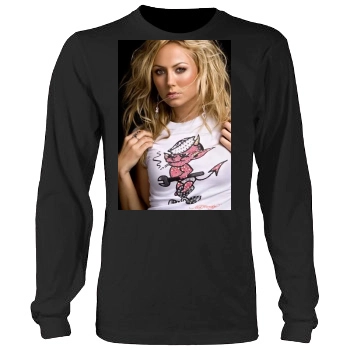 Stacy Keibler Men's Heavy Long Sleeve TShirt