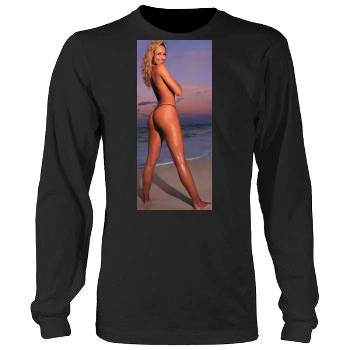 Stacy Keibler Men's Heavy Long Sleeve TShirt