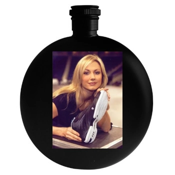 Stacy Keibler Round Flask