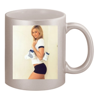 Stacy Keibler 11oz Metallic Silver Mug