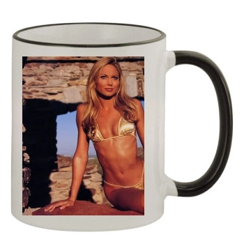 Stacy Keibler 11oz Colored Rim & Handle Mug