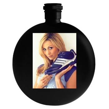 Stacy Keibler Round Flask