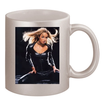 Stacy Keibler 11oz Metallic Silver Mug