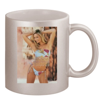 Stacy Keibler 11oz Metallic Silver Mug