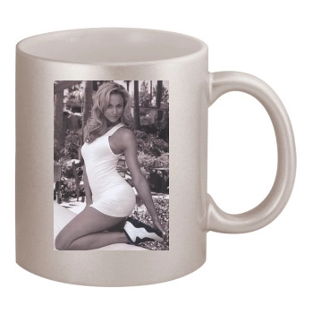 Stacy Keibler 11oz Metallic Silver Mug