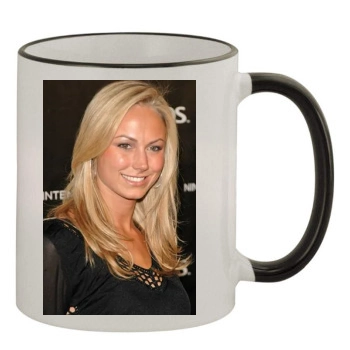 Stacy Keibler 11oz Colored Rim & Handle Mug