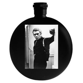 Steve Mcqueen Round Flask