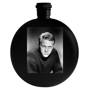 Steve Mcqueen Round Flask