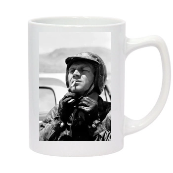 Steve Mcqueen 14oz White Statesman Mug