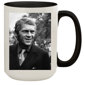 Steve Mcqueen 15oz Colored Inner & Handle Mug