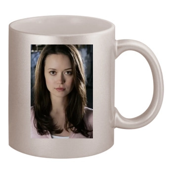 Summer Glau 11oz Metallic Silver Mug