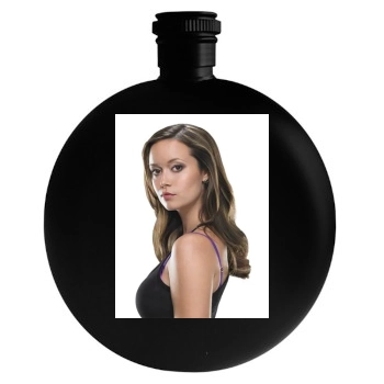 Summer Glau Round Flask