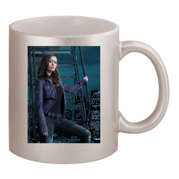 Summer Glau 11oz Metallic Silver Mug