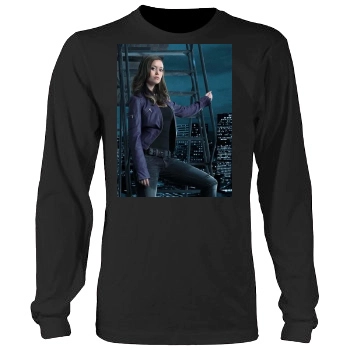 Summer Glau Men's Heavy Long Sleeve TShirt