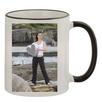 Summer Glau 11oz Colored Rim & Handle Mug