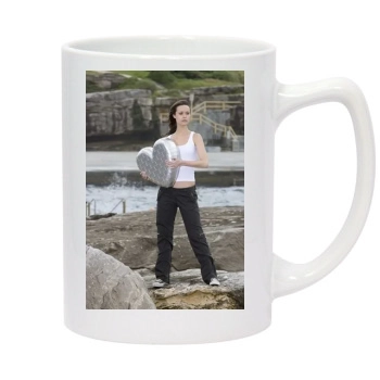 Summer Glau 14oz White Statesman Mug