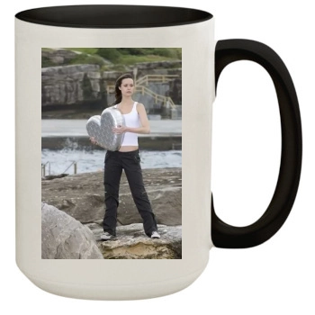 Summer Glau 15oz Colored Inner & Handle Mug