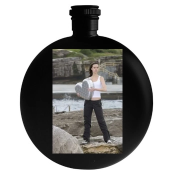 Summer Glau Round Flask