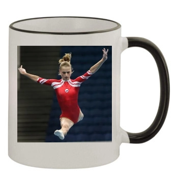 Svetlana Khorkina 11oz Colored Rim & Handle Mug