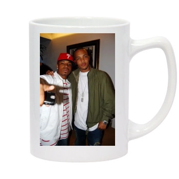 T.I. 14oz White Statesman Mug