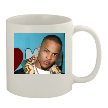 T.I. 11oz White Mug