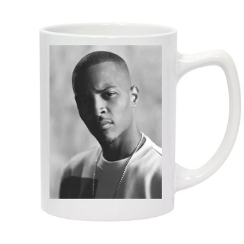 T.I. 14oz White Statesman Mug