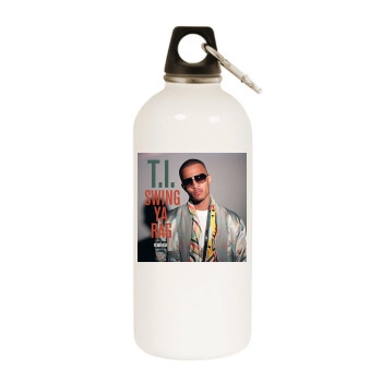 T.I. White Water Bottle With Carabiner