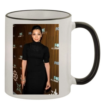 Tamara Taylor 11oz Colored Rim & Handle Mug