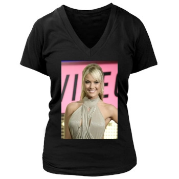 Tara Conner Women's Deep V-Neck TShirt