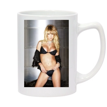 Tara Reid 14oz White Statesman Mug