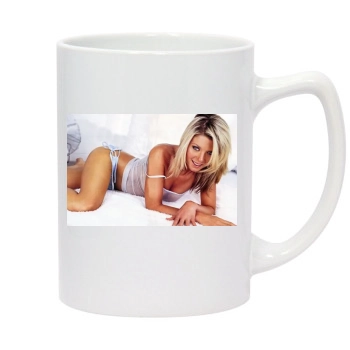 Tara Reid 14oz White Statesman Mug