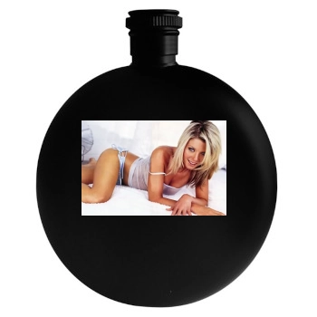 Tara Reid Round Flask