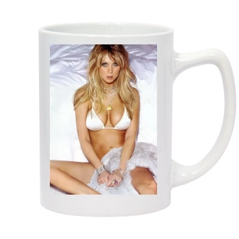 Tara Reid 14oz White Statesman Mug