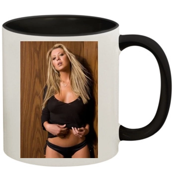 Tara Reid 11oz Colored Inner & Handle Mug