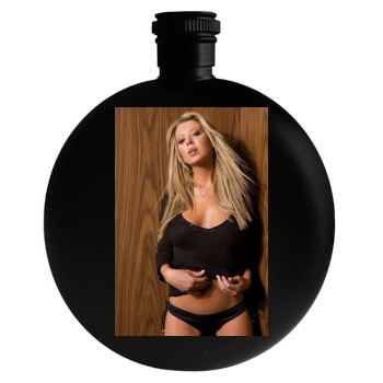 Tara Reid Round Flask