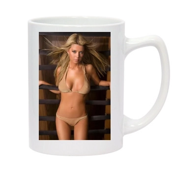 Tara Reid 14oz White Statesman Mug