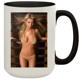 Tara Reid 15oz Colored Inner & Handle Mug